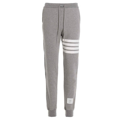 Thom Browne Gray Cotton Joggers (Workout Pants)