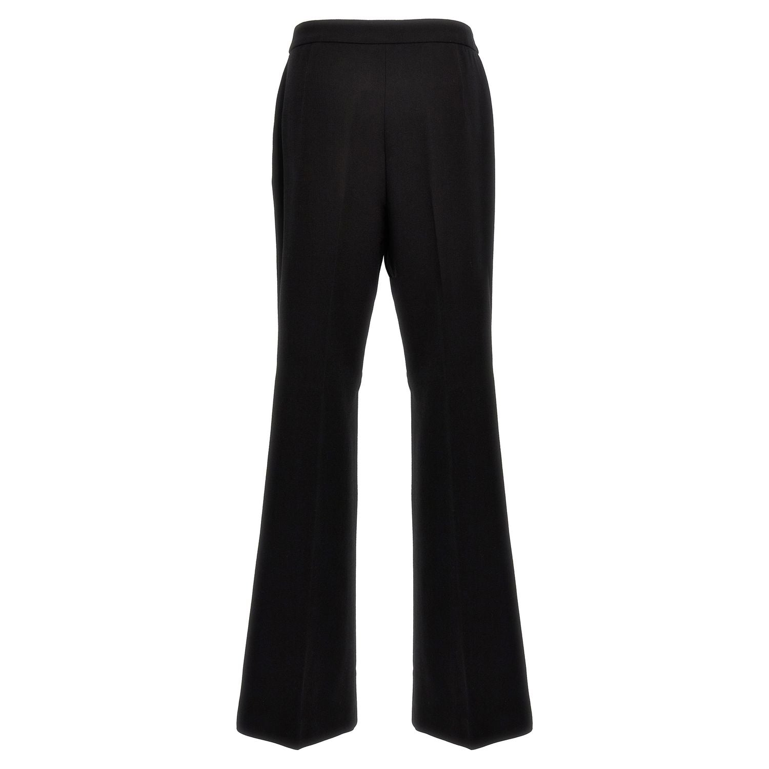 Moschino Black Viscose Dress Pants