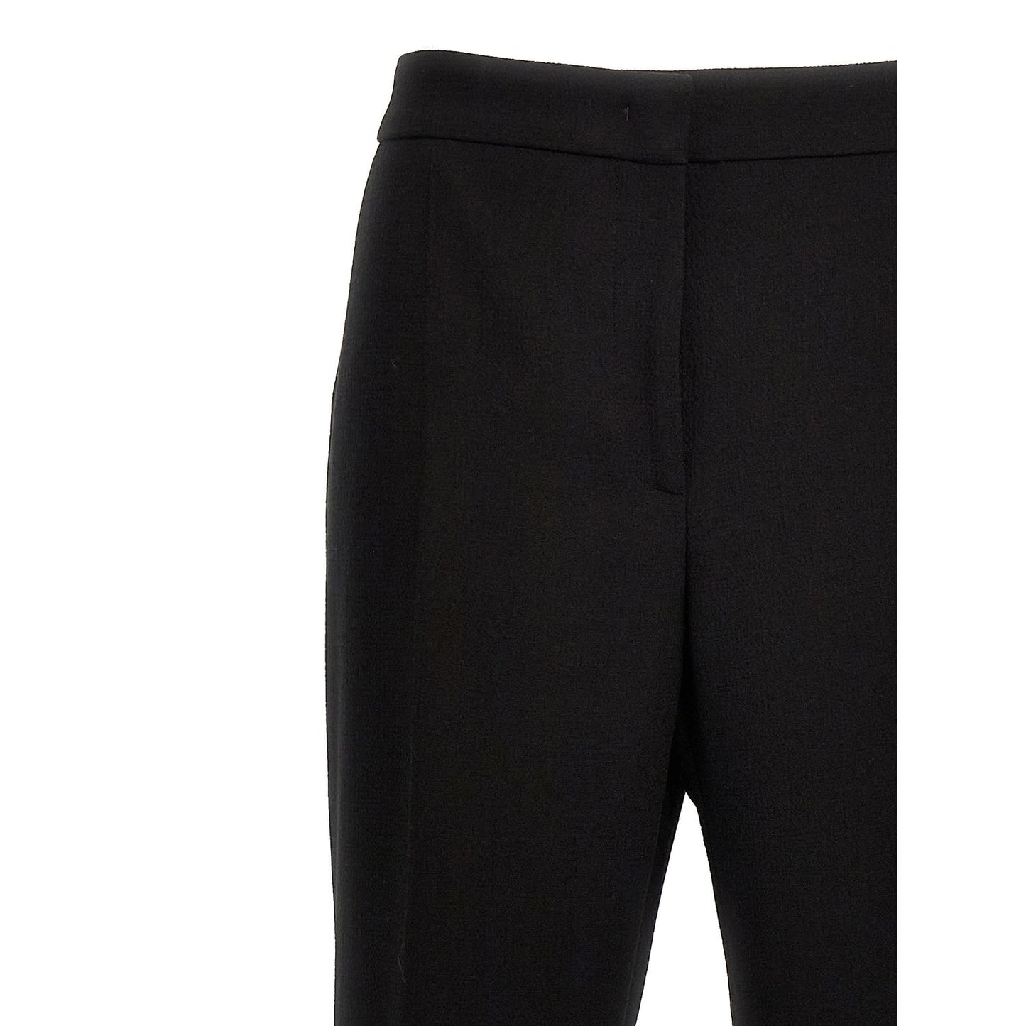 Moschino Black Viscose Dress Pants