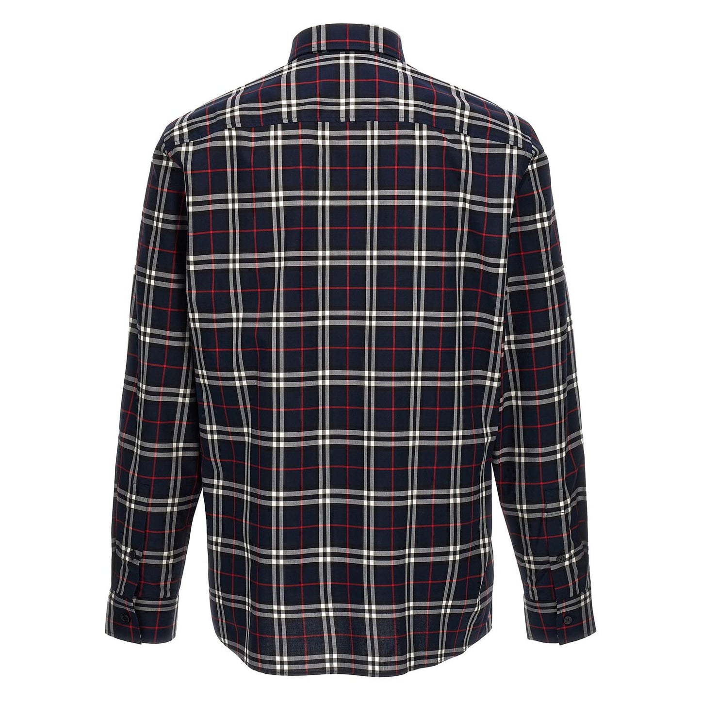 Burberry Blue Cotton Blouse