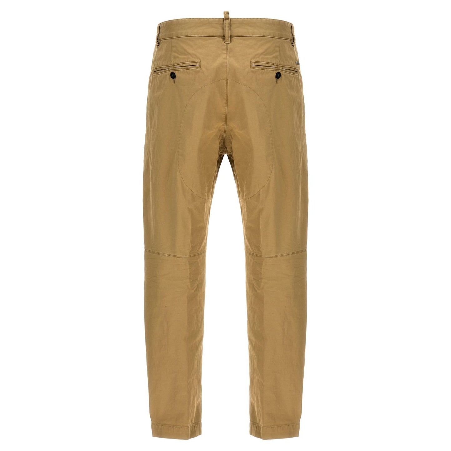 Dsquared² Beige Cotton Chino Pants