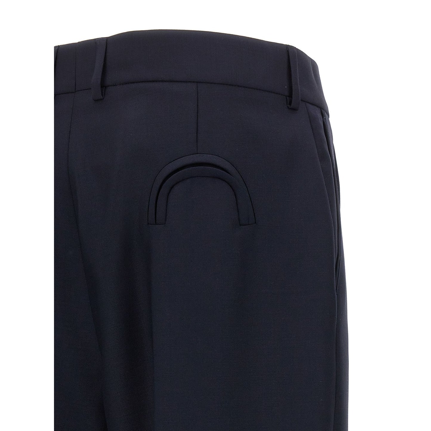 Blazé Milano Blue Virgin Wool Pants