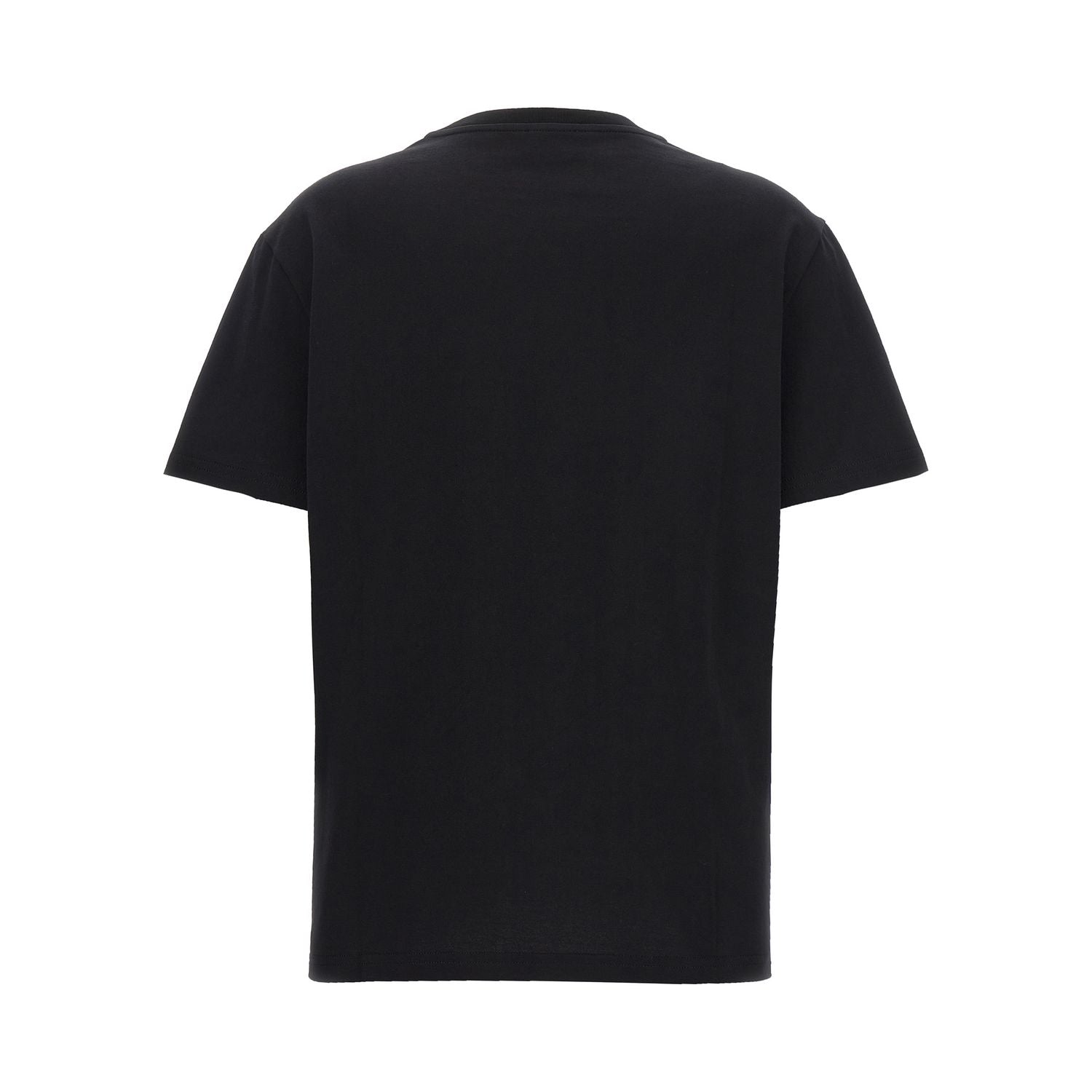 Etro Black Cotton T-Shirt
