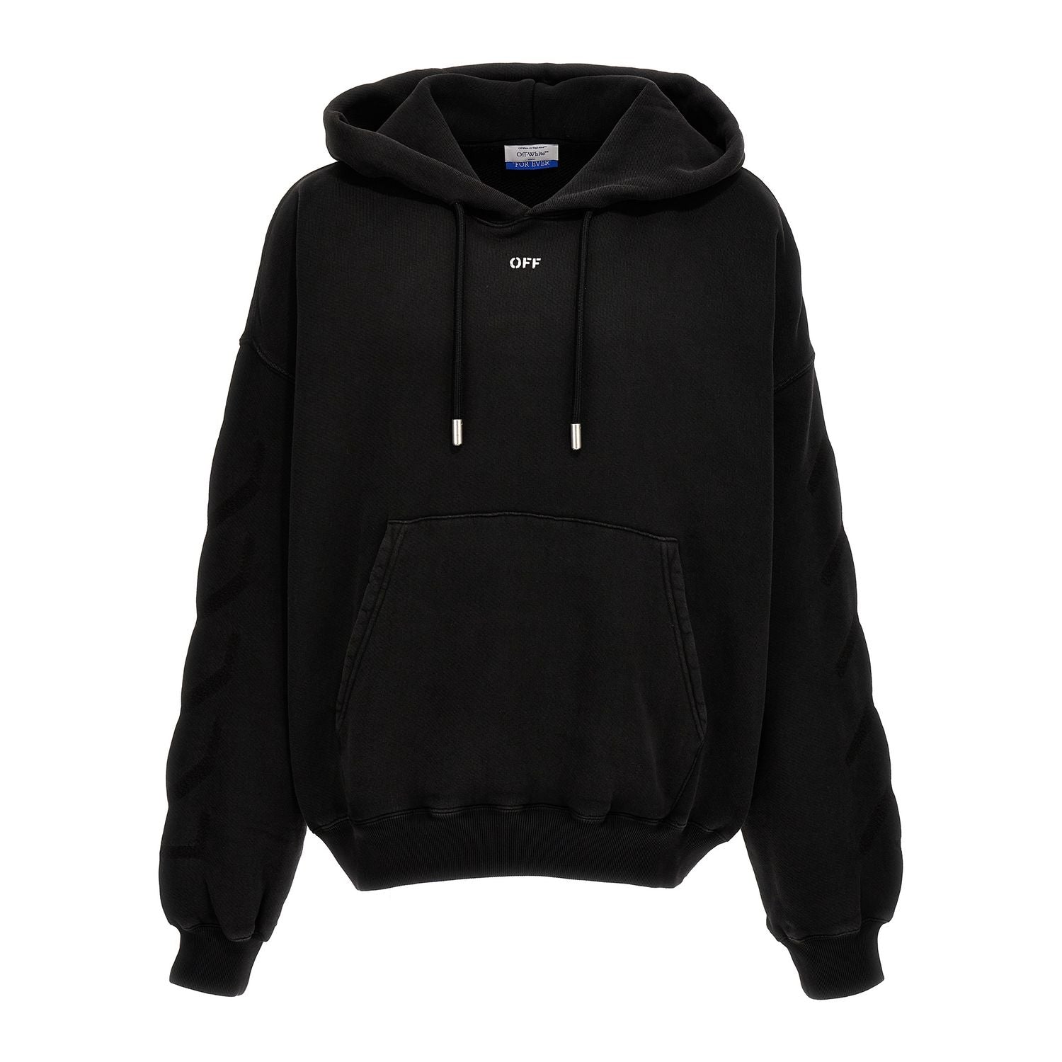 Off-White Gray Cotton Sweatshirt