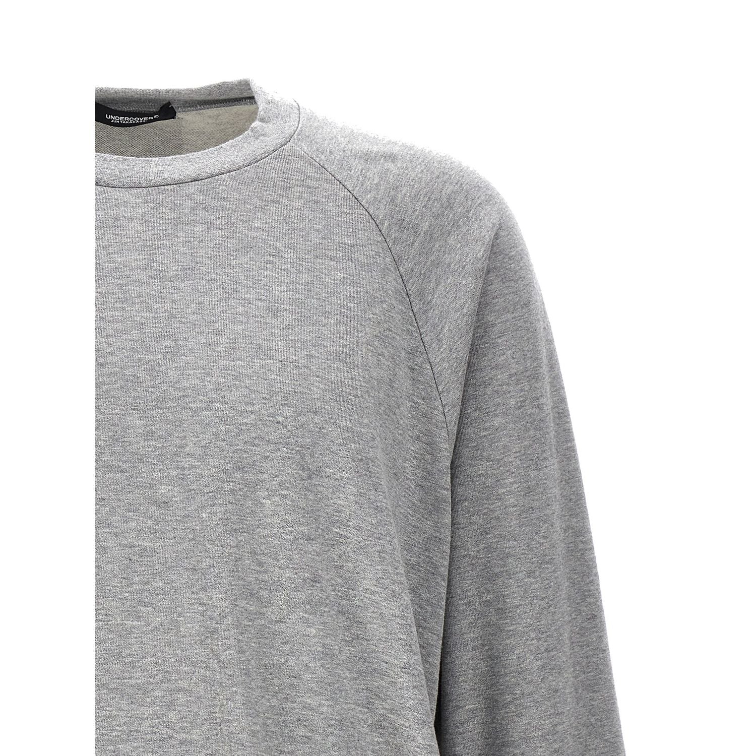 Undercover Gray Cotton Sweatshirt