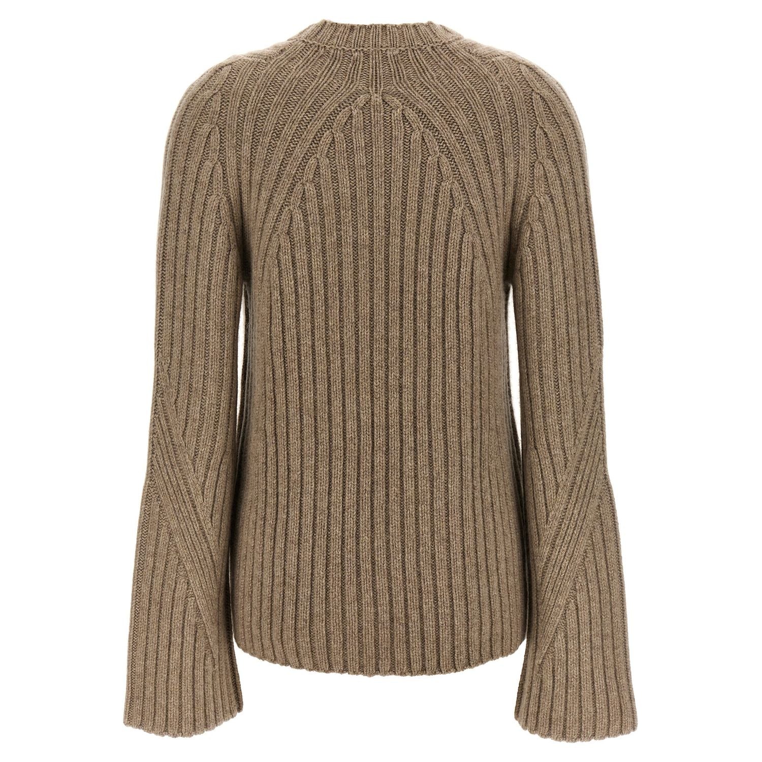 Khaite Beige Cashmere Cardigan