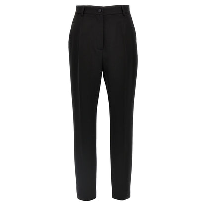 Dolce & Gabbana Black Virgin Wool Tuxedo