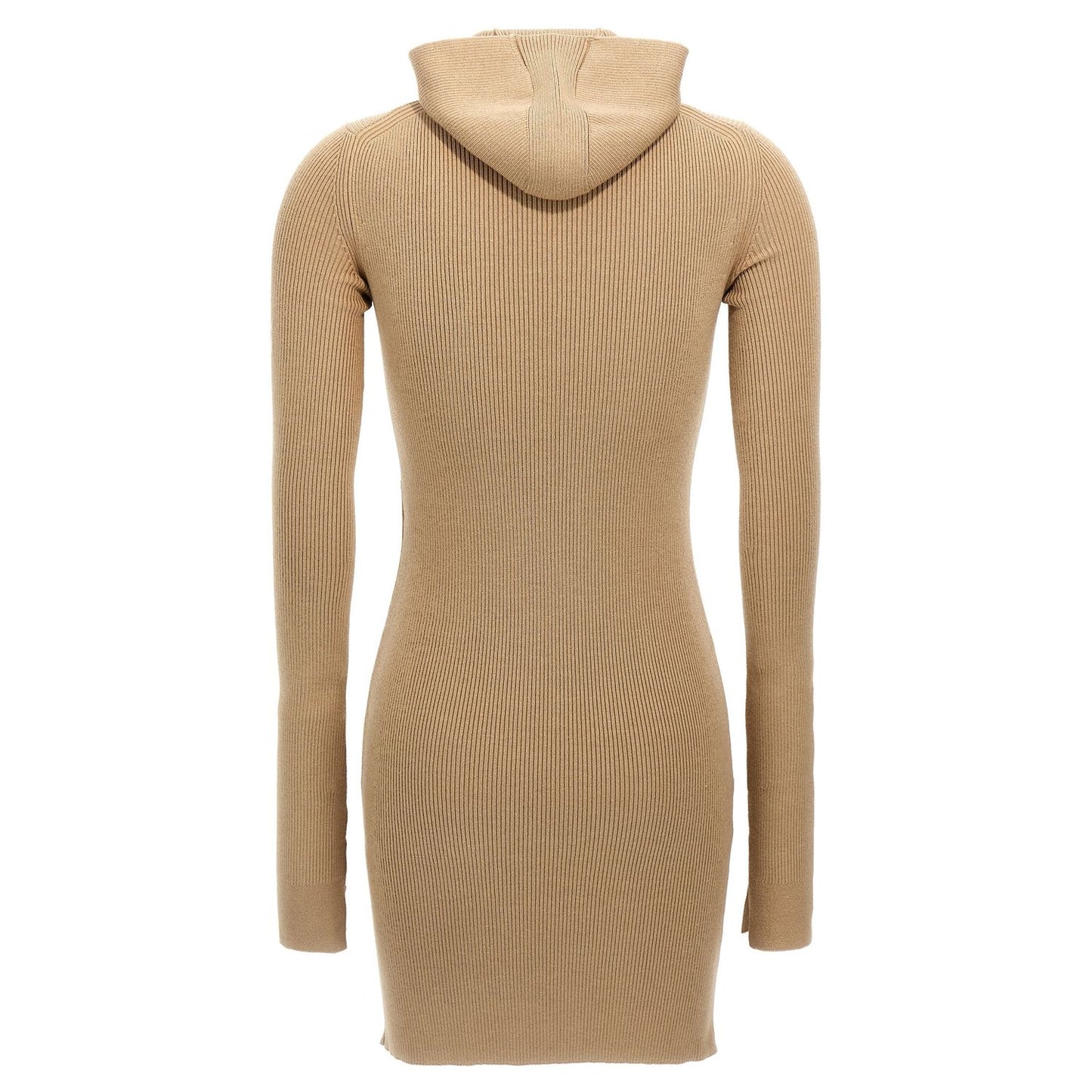 Fendi Beige Wool Short Dress