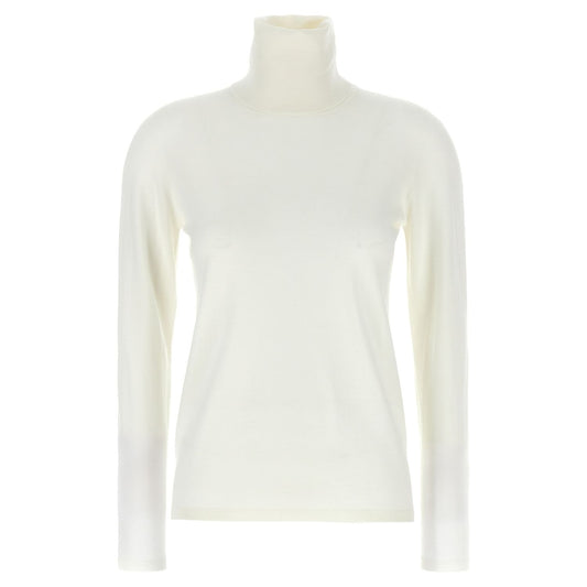 Max Mara White Virgin Wool Cardigan