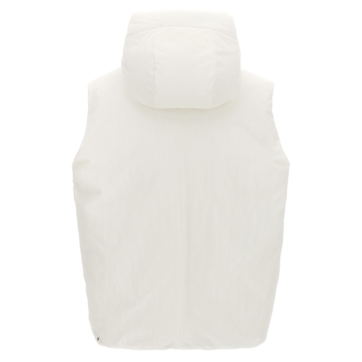 Jil Sander White Polyester Sleeveless Jacket