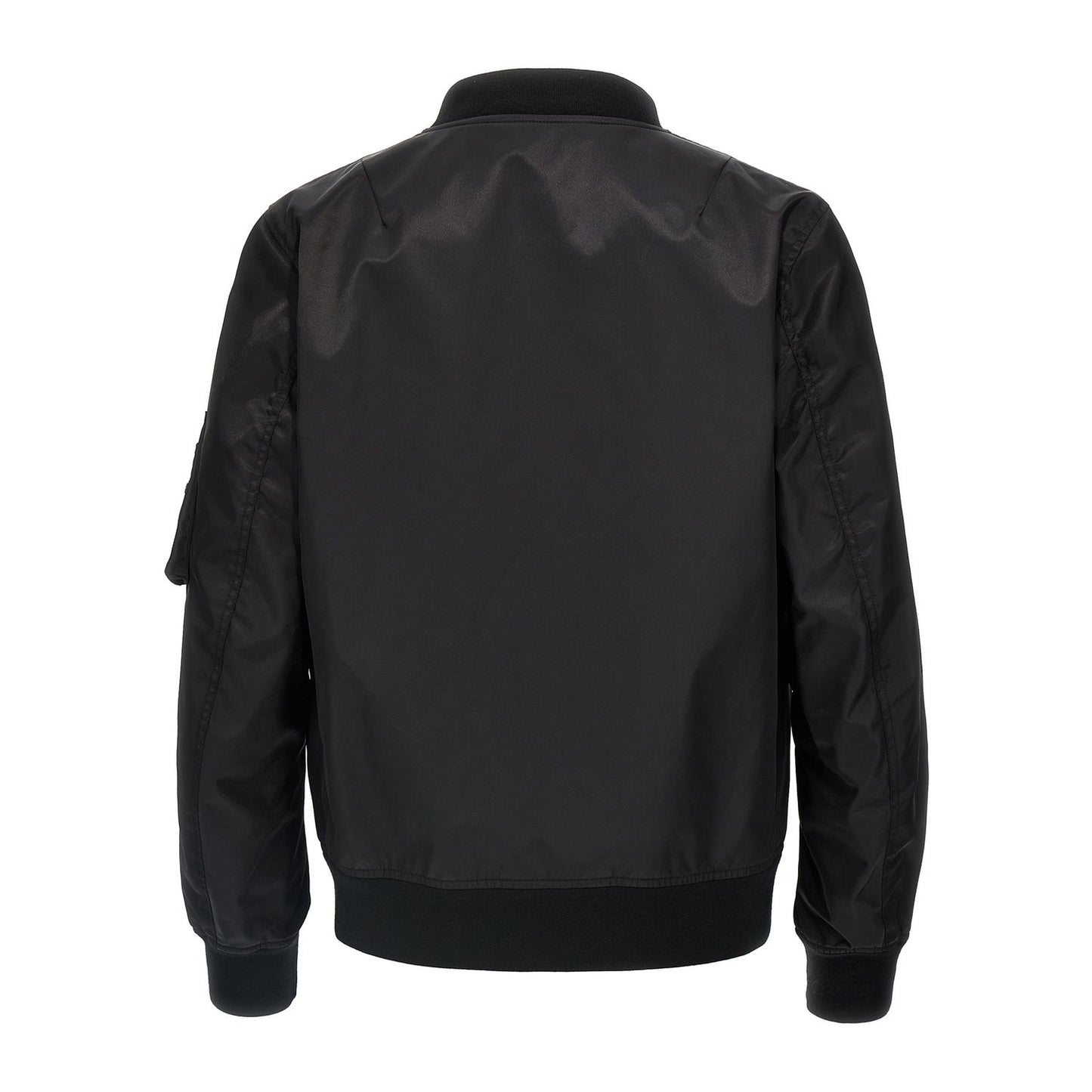 Valentino Garavani Black Polyamide Bomber