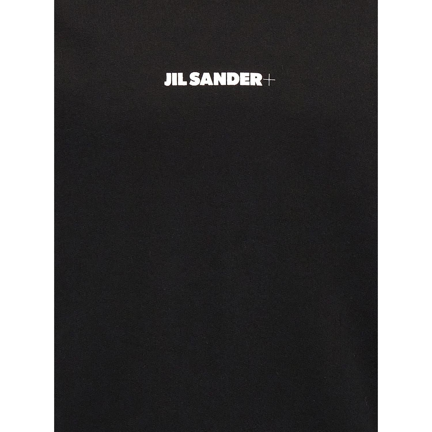 Jil Sander Black Cotton Sweatshirt