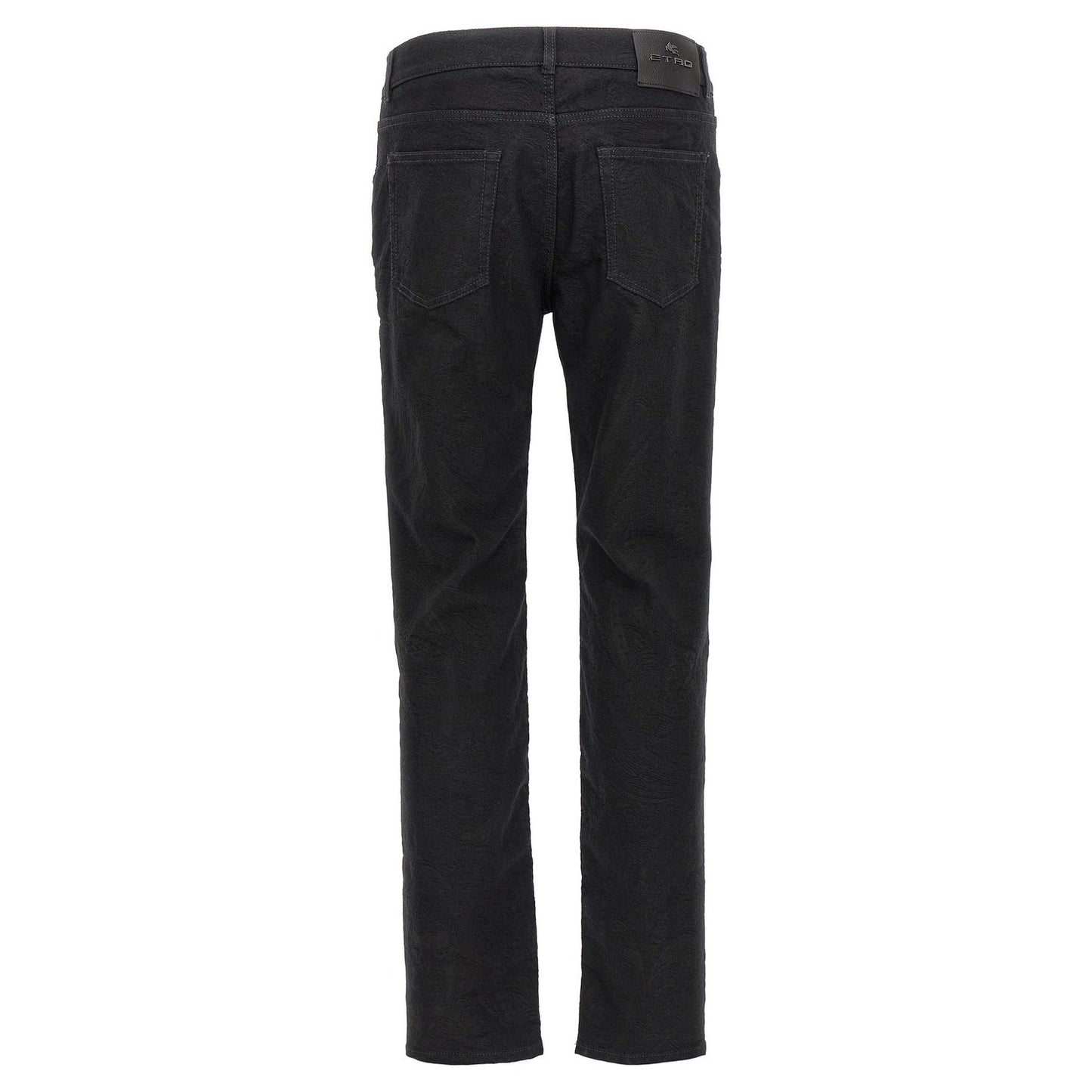 Etro Black Cotton Jeans Denim