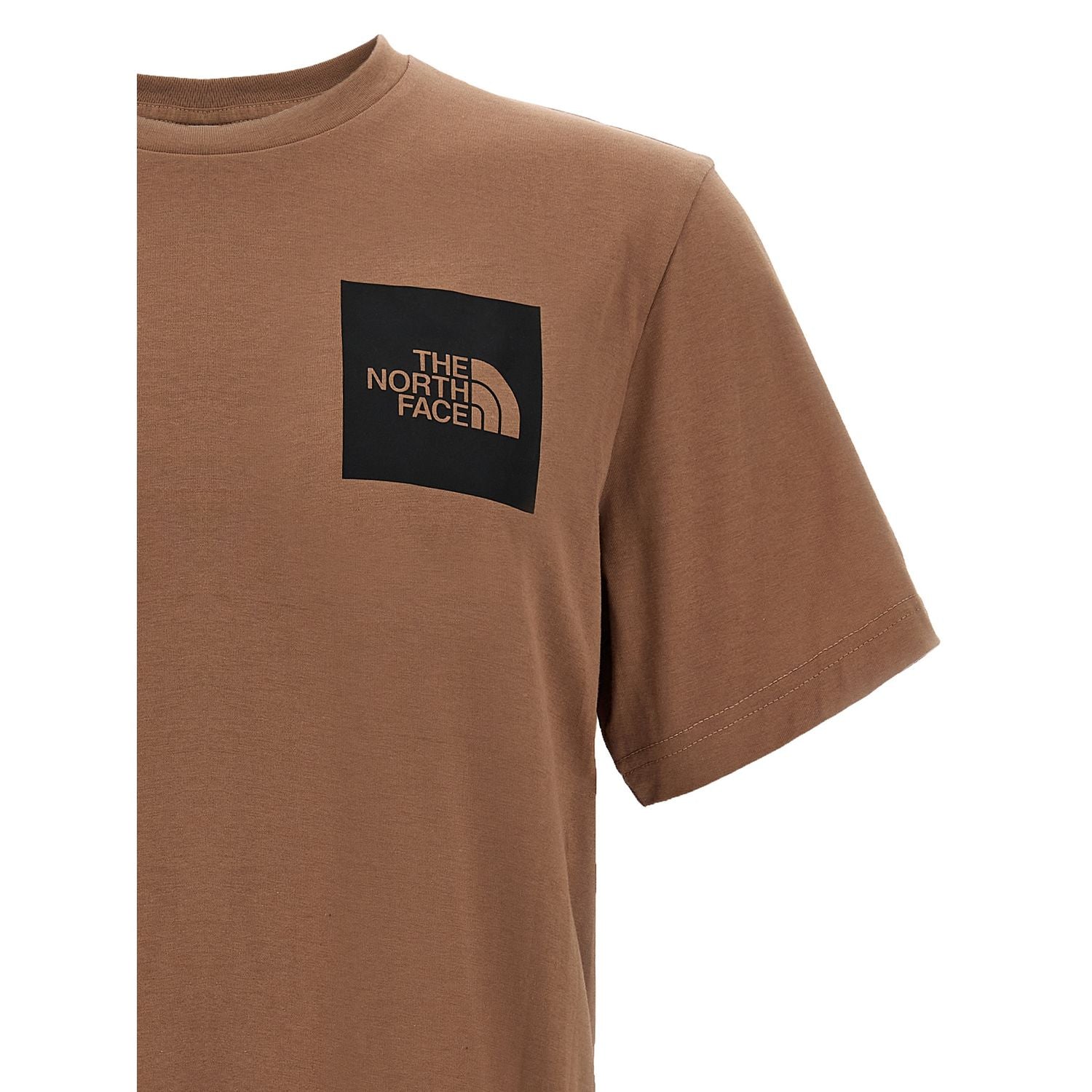 The North Face Brown Cotton T-Shirt