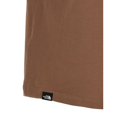 The North Face Brown Cotton T-Shirt