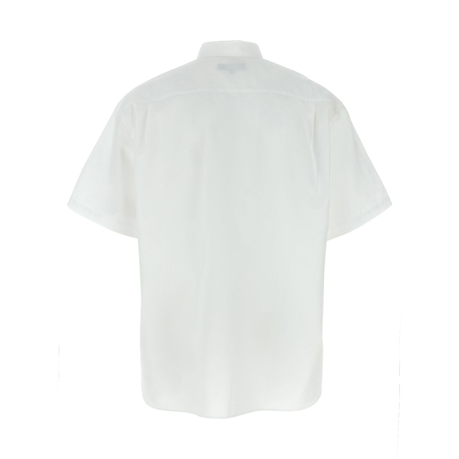Comme Des Garçons White Cotton Blouse