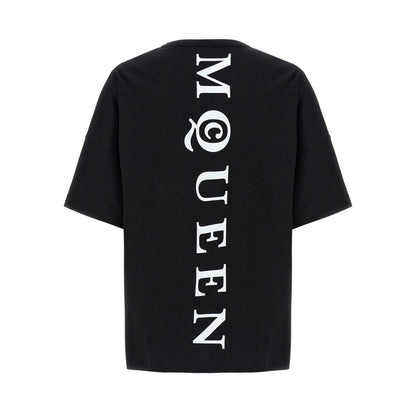 Alexander McQueen Bicolor Cotton T-Shirt