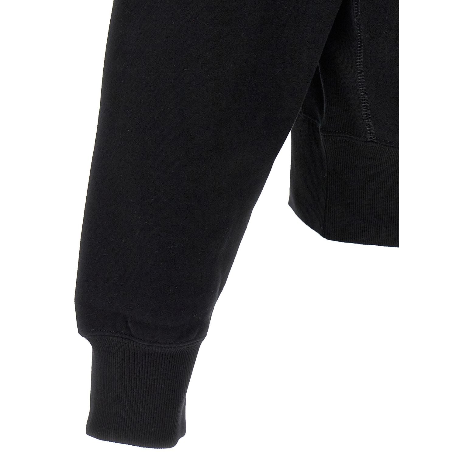 Saint Laurent Black Cotton Sweatshirt