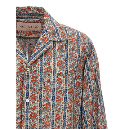 Valentino Garavani Multicolor Cotton Blouse