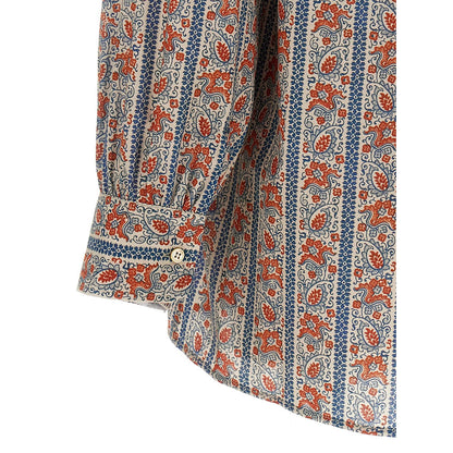 Valentino Garavani Multicolor Cotton Blouse