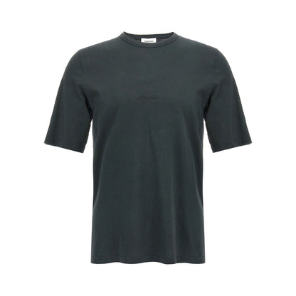 Saint Laurent Black Cotton T-Shirt