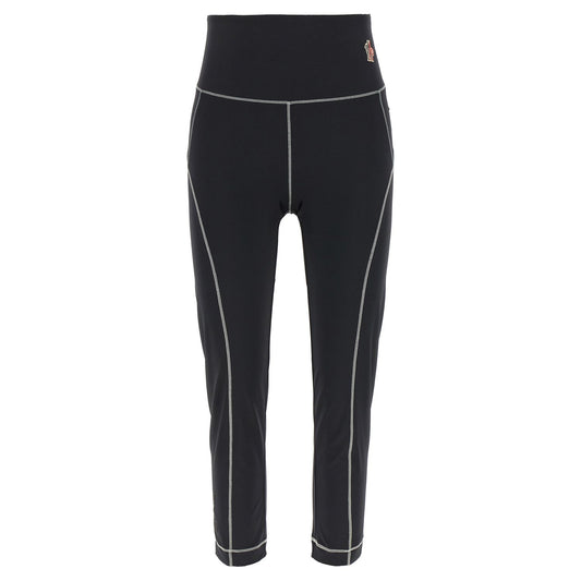Moncler Grenoble Black Polyamide Leggings