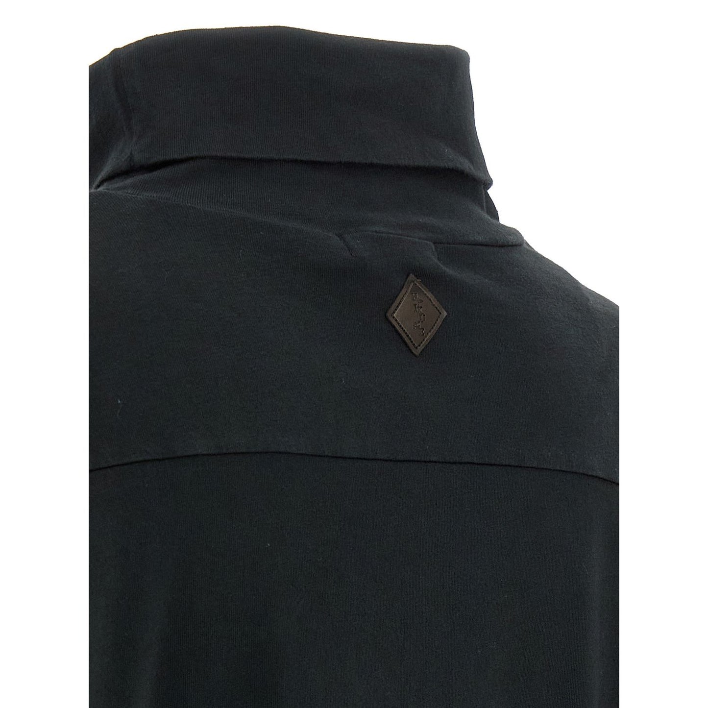 Haikure Black Cotton Cardigan