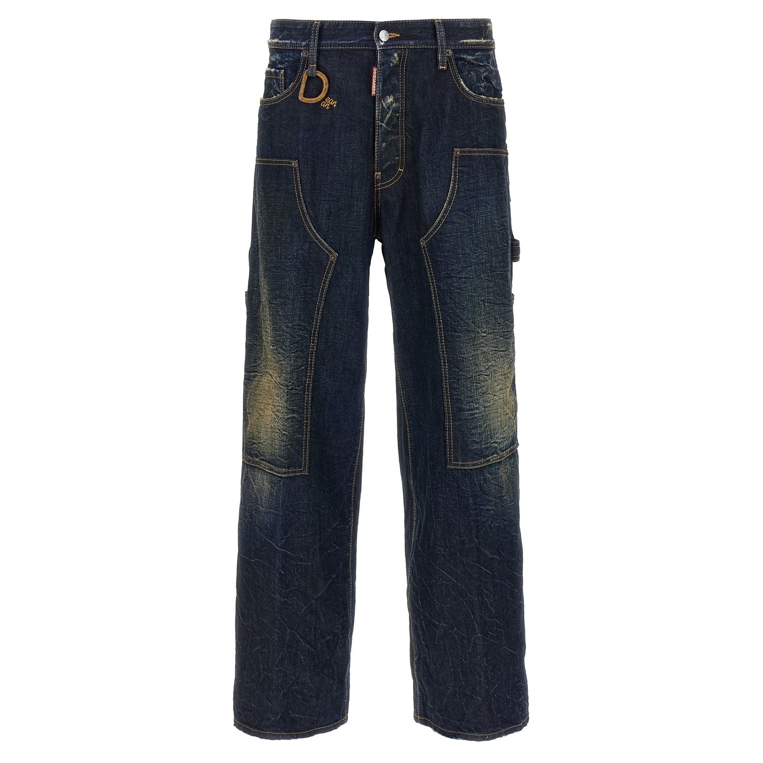 Dsquared² Blue Cotton Jeans Denim