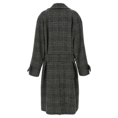 Balenciaga Black Wool Coat