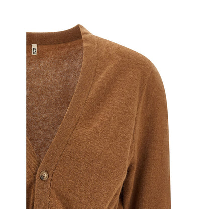R13 Brown Cashmere Cardigan
