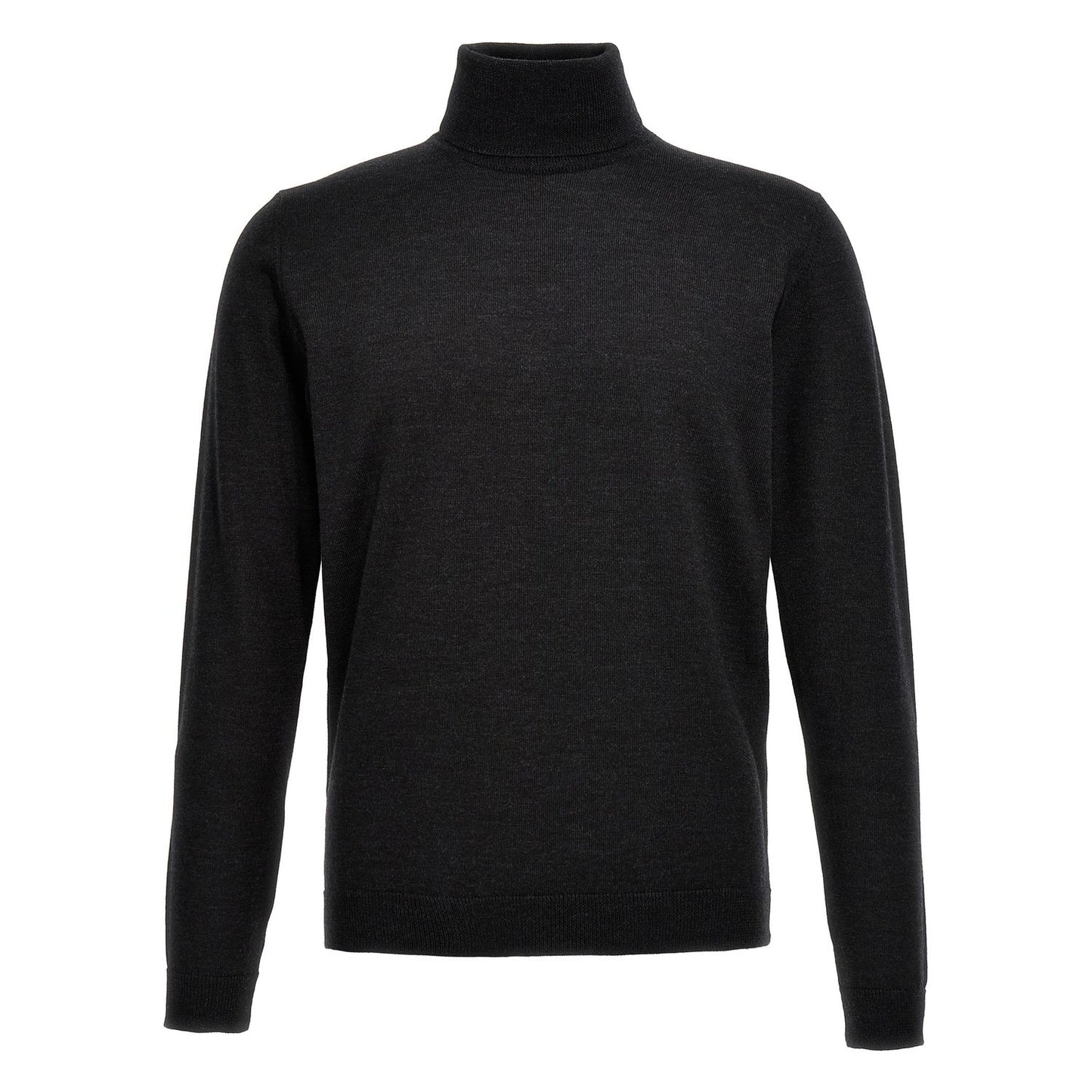 Roberto Collina Gray Merino Wool Cardigan