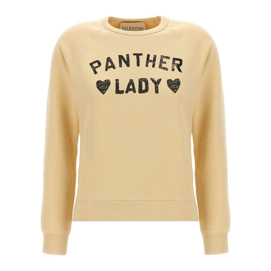 Valentino Garavani Beige Cotton Sweatshirt
