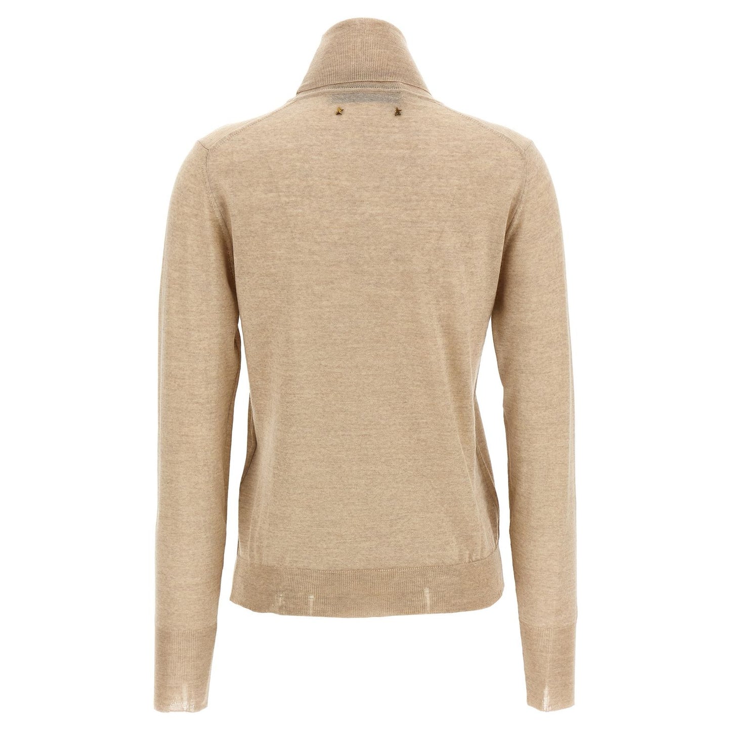 Golden Goose Beige Virgin Wool Cardigan