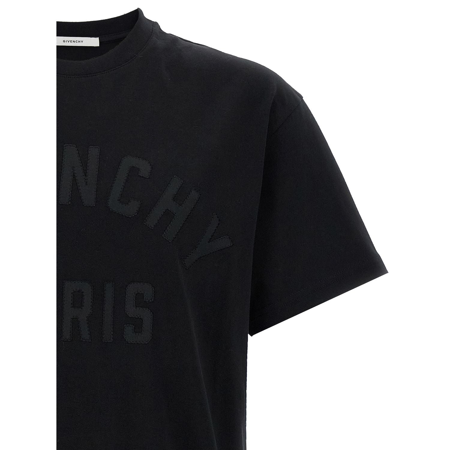 Givenchy Black Cotton T-Shirt