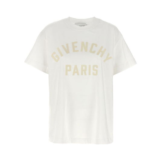 Givenchy White Cotton T-Shirt