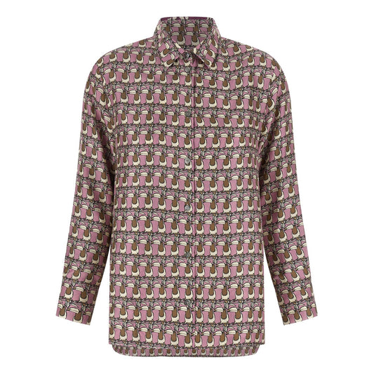 Max Mara Multicolor Silk Blouse