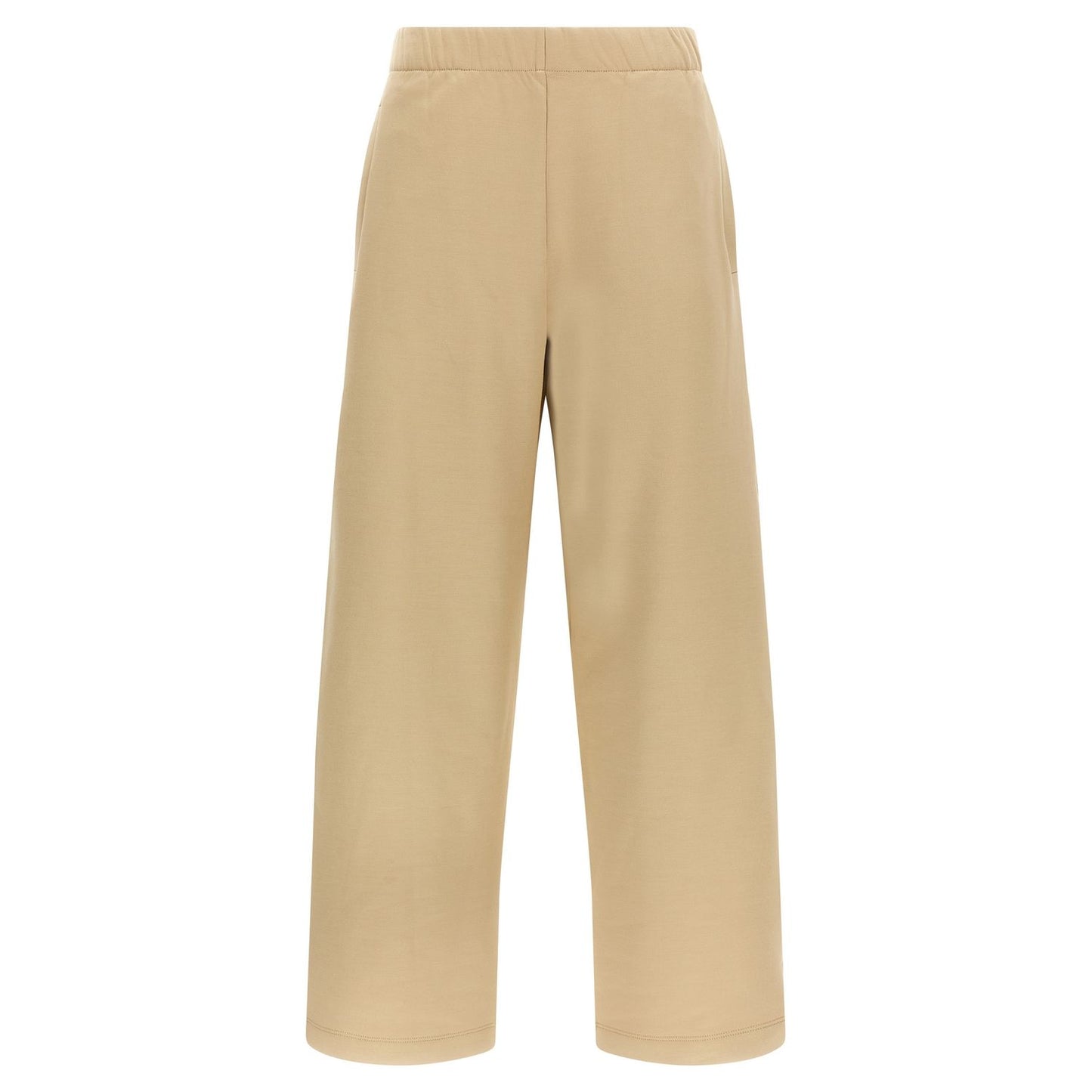 Max Mara Brown Silk Casual Pants