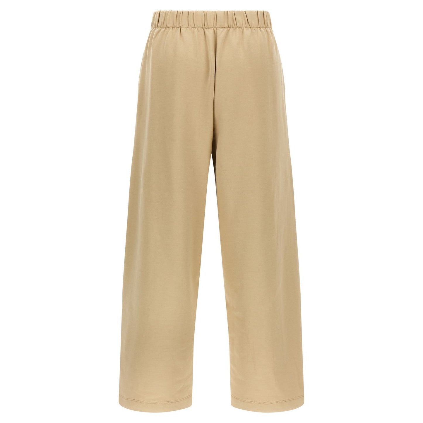Max Mara Brown Silk Casual Pants