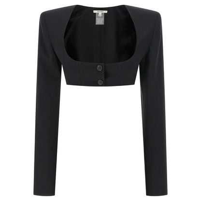 Nensi Dojaka Black Virgin Wool Blazer