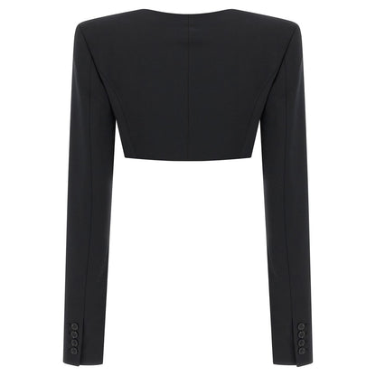 Nensi Dojaka Black Virgin Wool Blazer