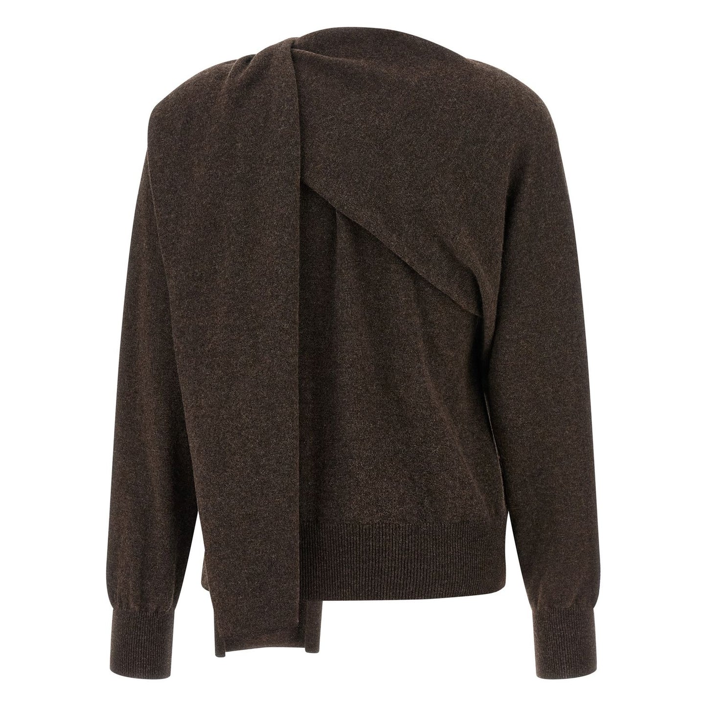 Ferragamo Brown Cashmere Cardigan