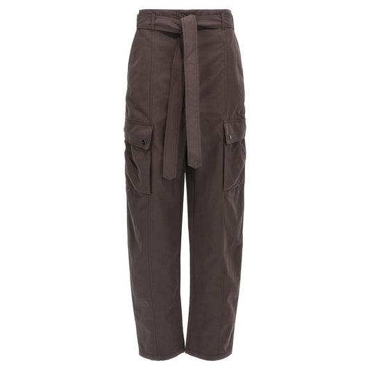 The Andamane Brown Polyester Cargo Pants
