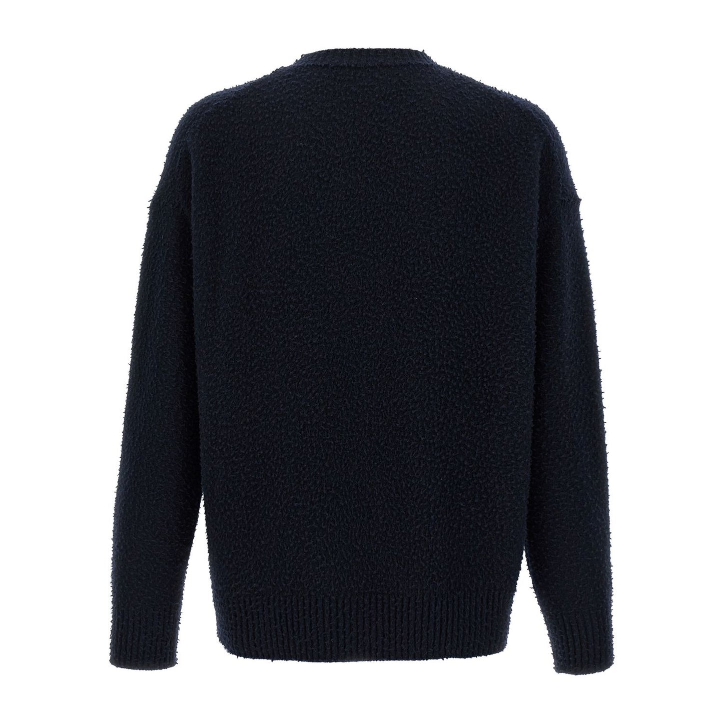 Roberto Collina Blue Merino Wool Cardigan