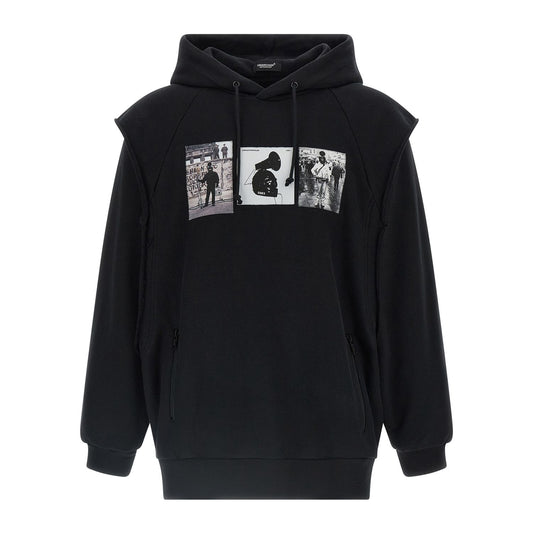 Undercover Black Cotton Sweatshirt