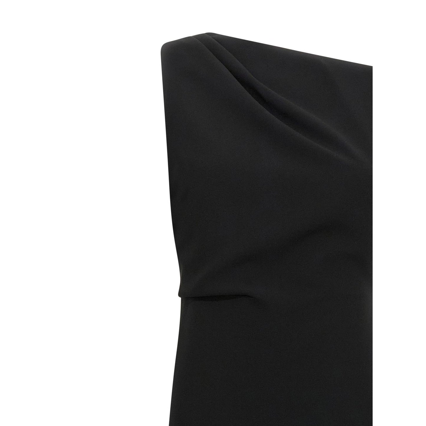 Max Mara Black Triacetate Long Dress