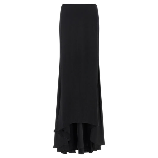 Armarium Black Silk Mini Skirt