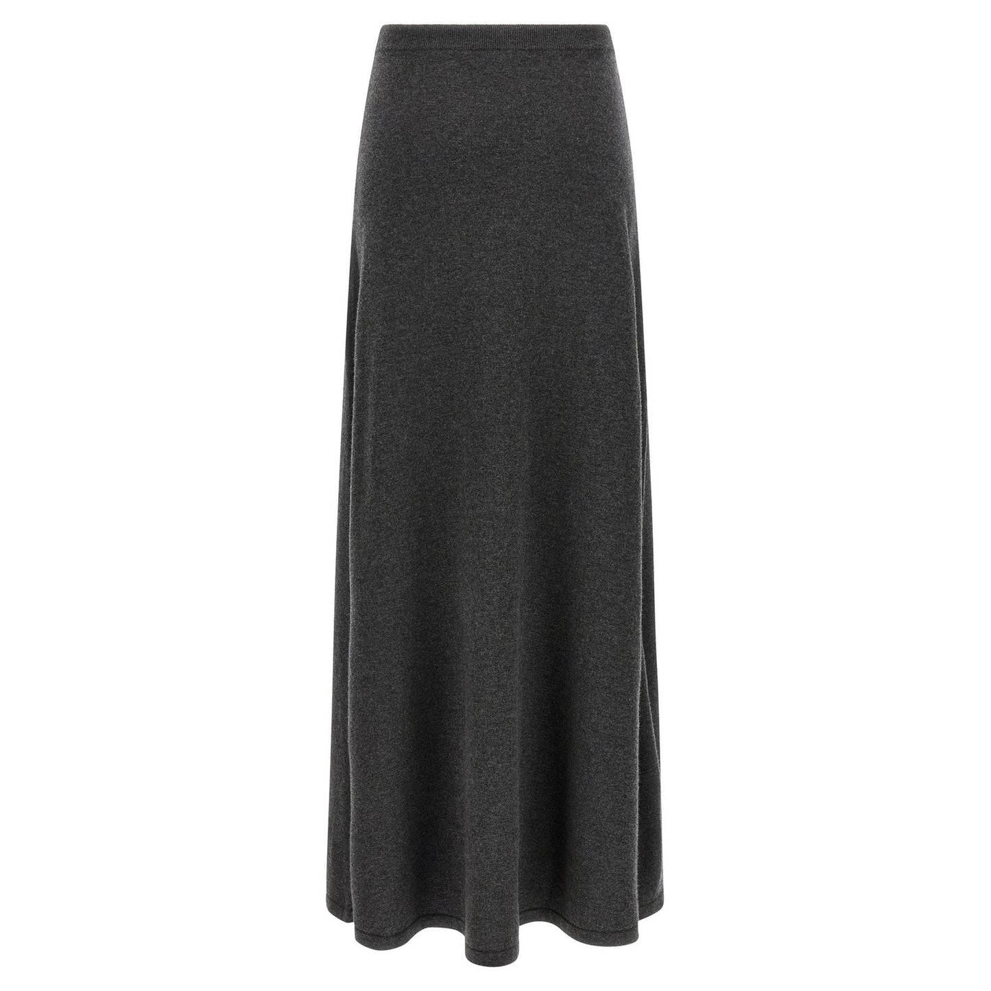 Balenciaga Gray Wool Mini Skirt