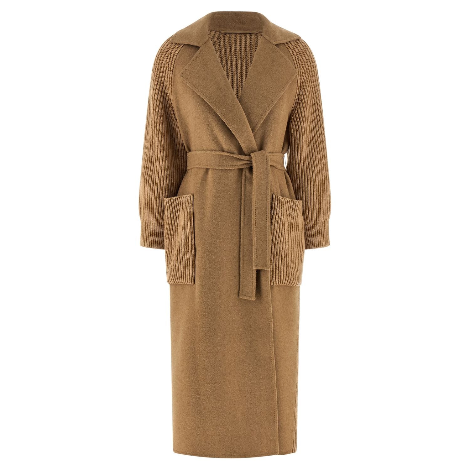 Max Mara Beige Wool Coat
