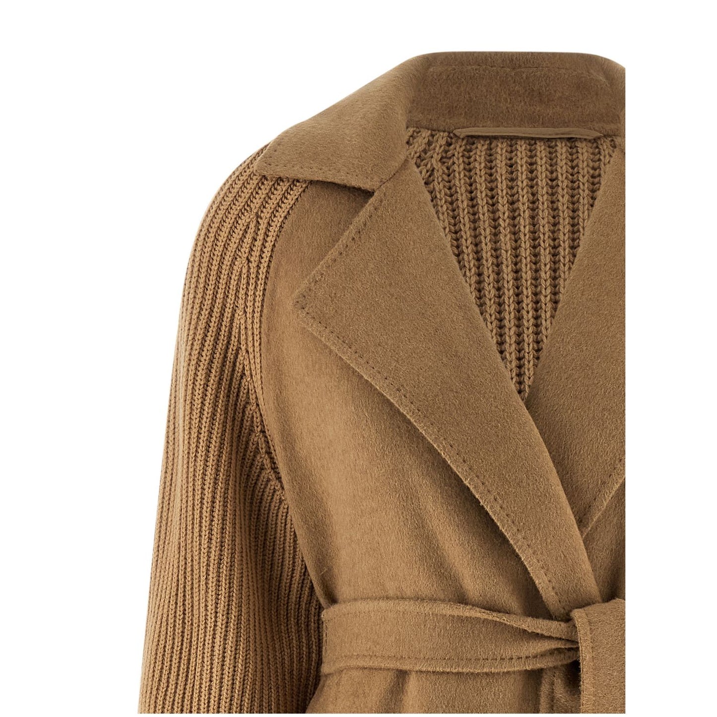 Max Mara Beige Wool Coat