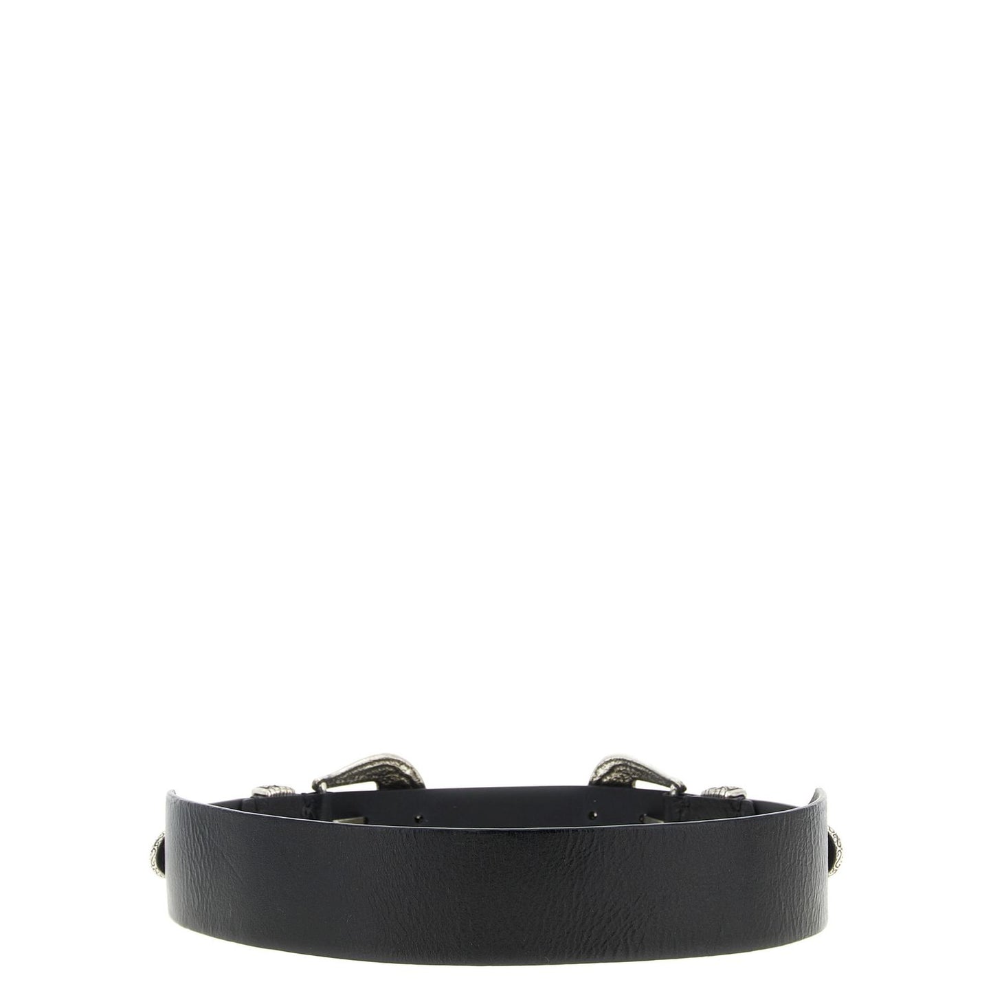 Golden Goose Black Cowhide Regular Belt